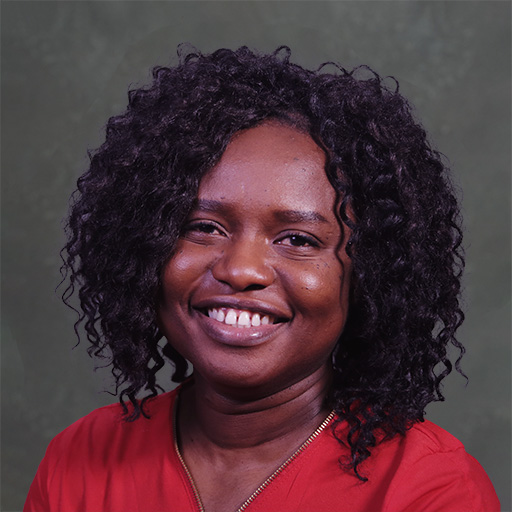 Staff bio and a photo of Cynthia Agyeman