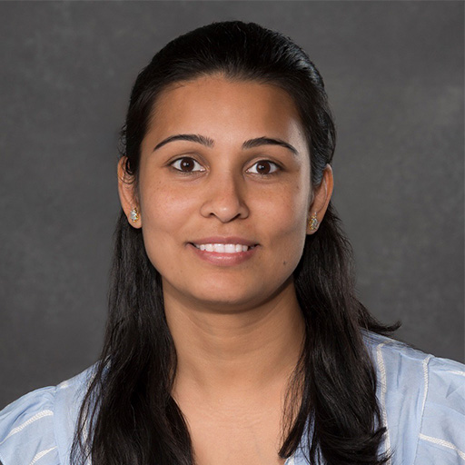 Staff bio and a photo of Smita Jain